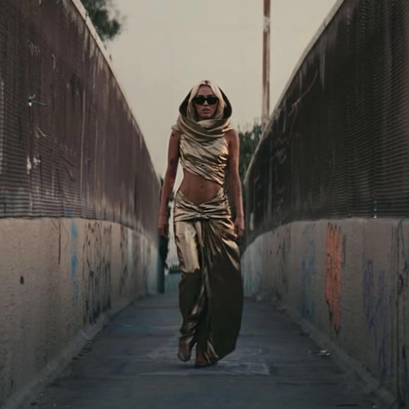 Miley Cyrus Flowers Music Video Costume - Picture 10 of 10